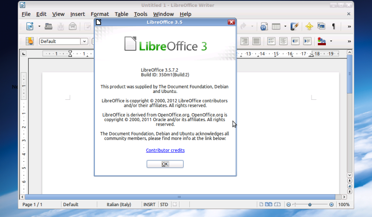 LibreOffice on Efika Mx smartbook